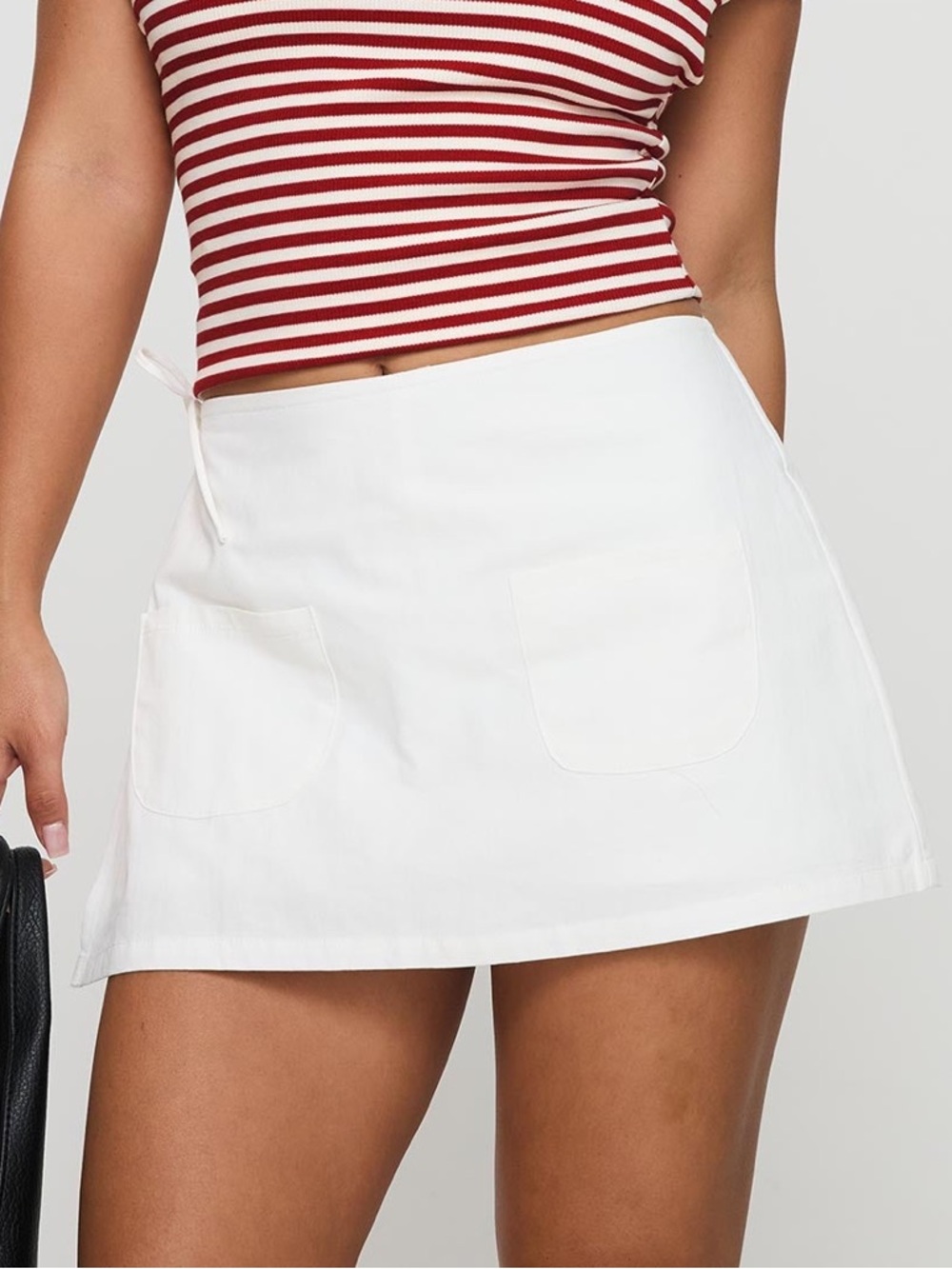 Princess Polly White Mini Skirt